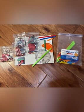 NEW Math Hands-On Manipulatives AngLegs Algebra Geometry Homeschool Classroom